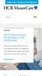 Mobile Screenshot of hcr-manorcare.com